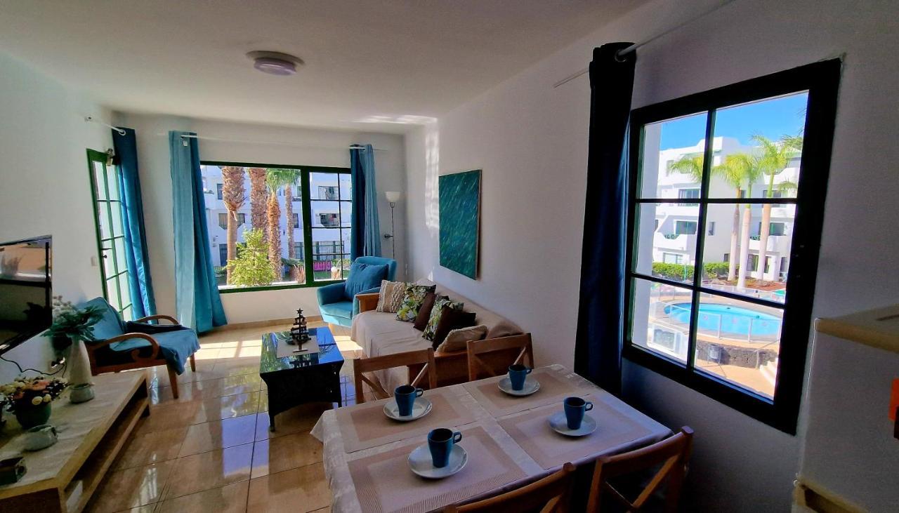 Lovely Apartment Mira With Pool Puerto del Carmen  Kültér fotó